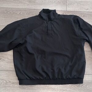 Zero Restriction Golf Jacket Mens XL Gore Tex Black Windbreaker Waterproof